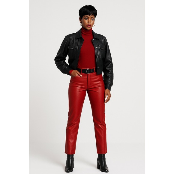 Women's Black Faux Leather Moto Jacket – Universal Thread XS - Picture 1 of 7